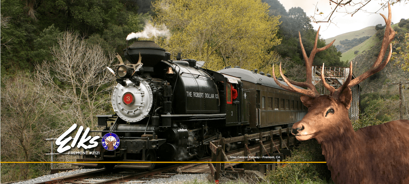 Elks Header - Niles Canyon Railway