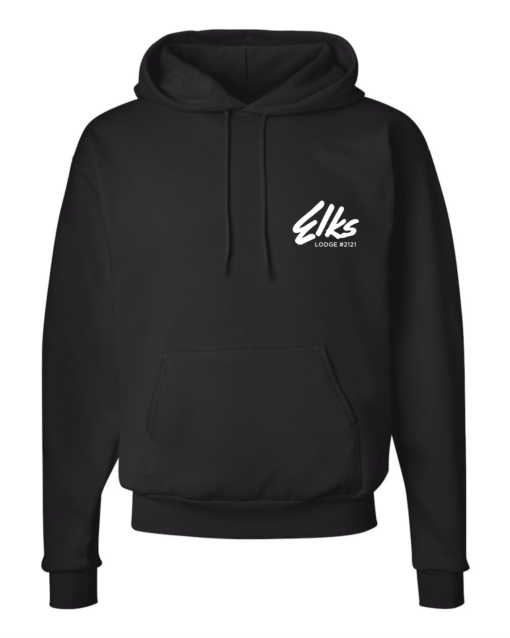 Elks Classic Hanes - Ecosmart® Hooded Sweatshirt - for Men or Women