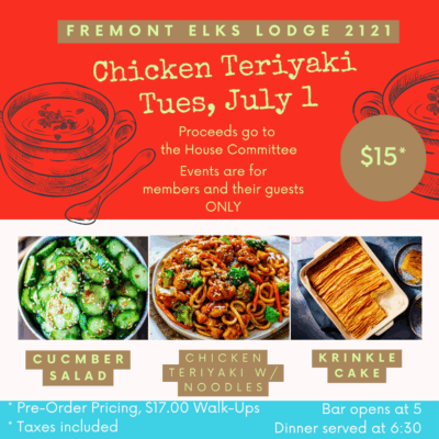 TND- Chicken Teriyaki Dinner