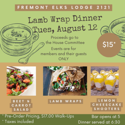 TND- Lamb Wrap Dinner