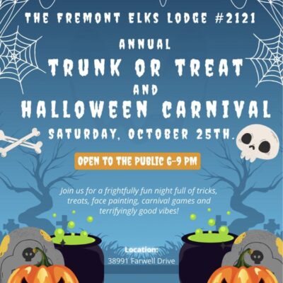 Fremont Elks  - Trunk or Treat Spooktacular Carnival@