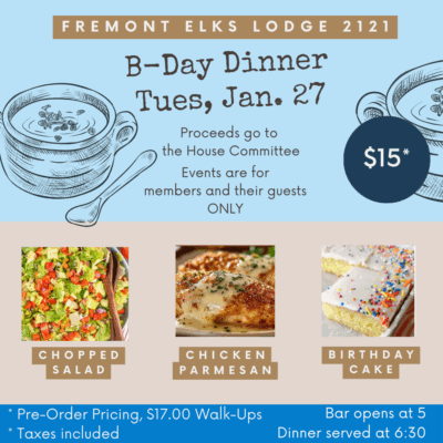 TND- BDay Chicken Parmesan Dinner