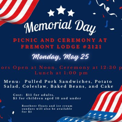 5/25 Memorial Day Picnic - 2026