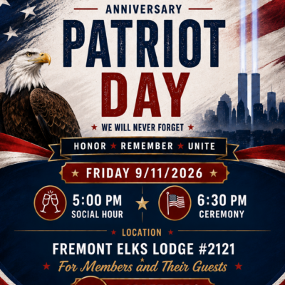 9/11 25th Anniversary Ceremony and Appetizers